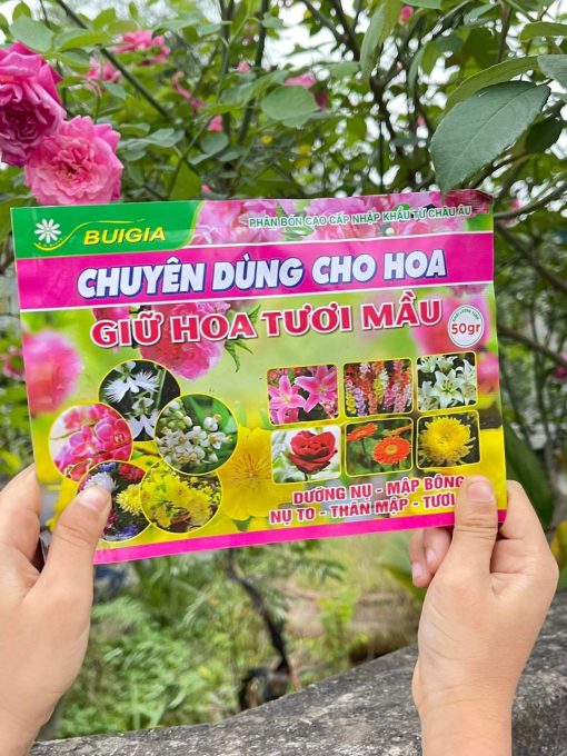 Dinh dưỡng cho hoa cây cảnh